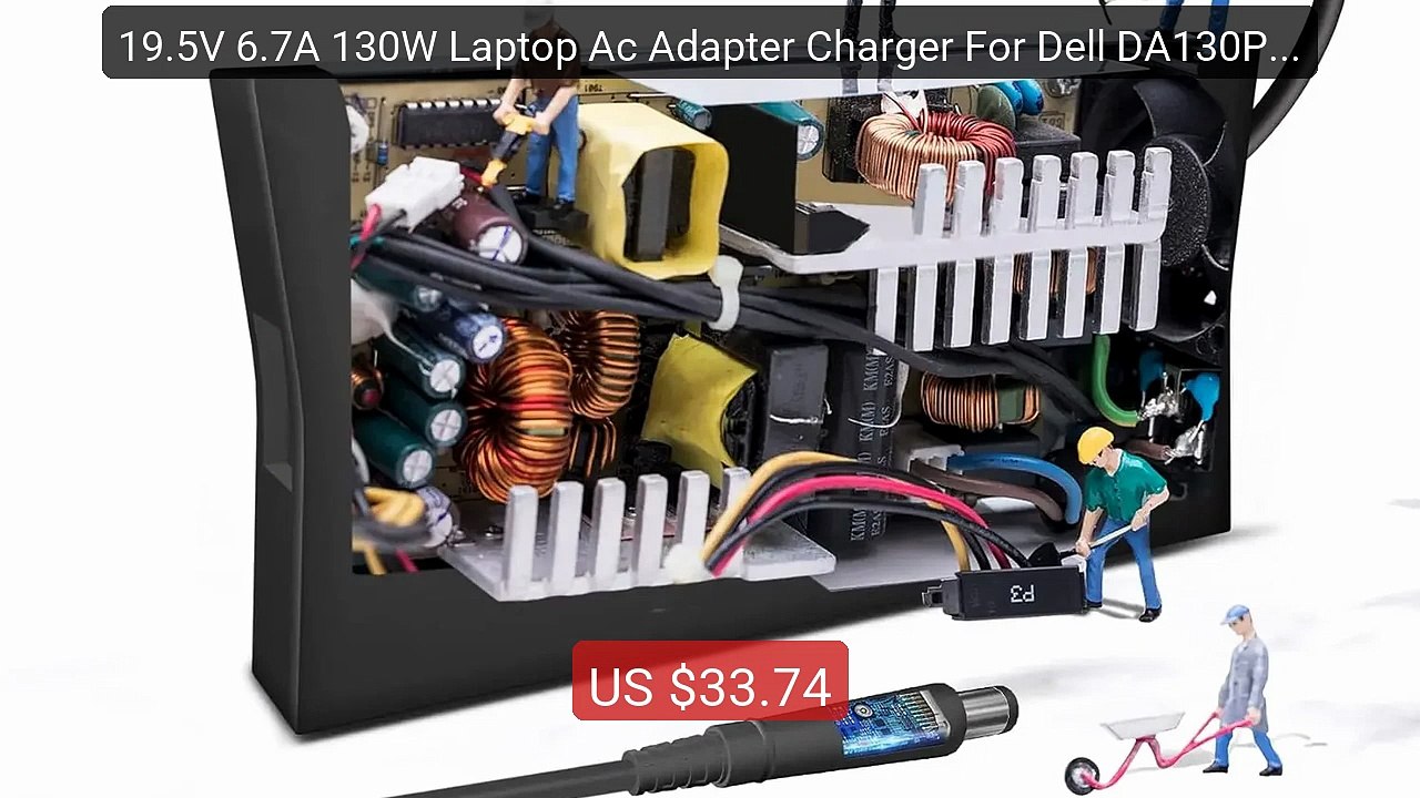 19.5V 6.7A 130W Laptop Ac Adapter Charger For Dell DA130PM130 ... -- Best Buy 2026 | Great Quality!