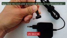 New OEM 19V 2.37A 45W W19-045N3B 0A001-01102000 4.0mm AC Adapter f... -- Best Deal 2026 | Shop Now!