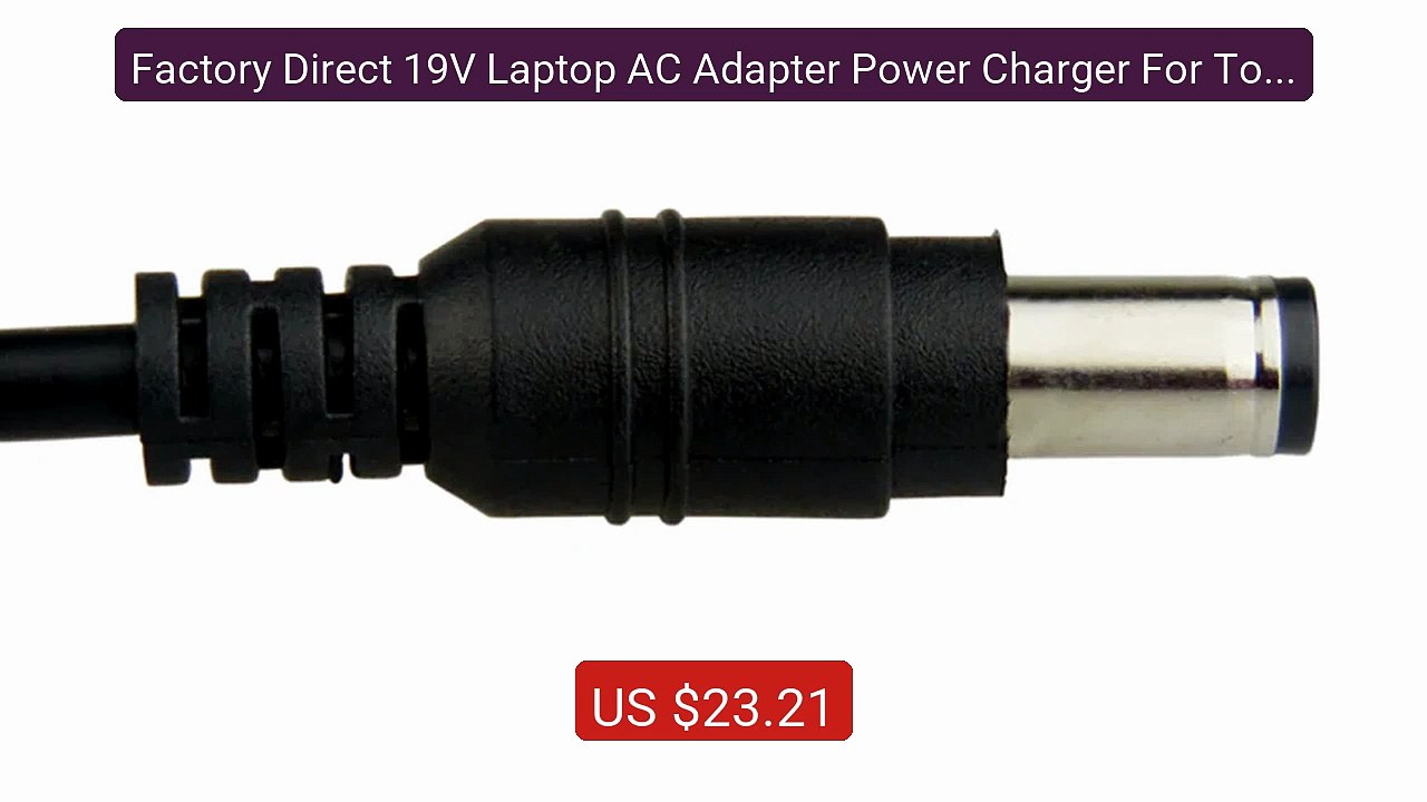 Factory Direct 19V Laptop AC Adapter Power Charger For Tosh... -- Top Pick 2026 | Unbeatable Price!