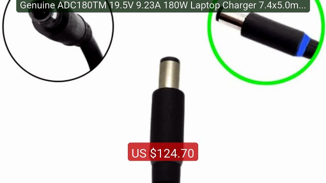 Genuine ADC180TM 19.5V 9.23A 180W Laptop Charger 7.4x5.0mm AC ... Hot Deal 2026 | Limited Offer!