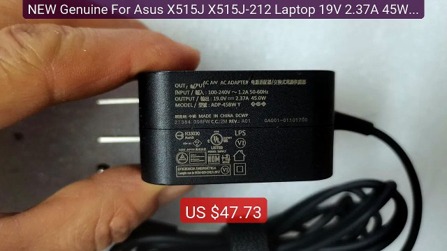 NEW Genuine For Asus X515J X515J-212 Laptop 19V 2.37A 45W A... Top Pick 2026 | Unbeatable Price!