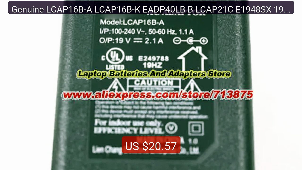 Genuine LCAP16B-A LCAP16B-K EADP40LB B LCAP21C E1948SX 19V ... -- Top Pick 2026 | Unbeatable Price!