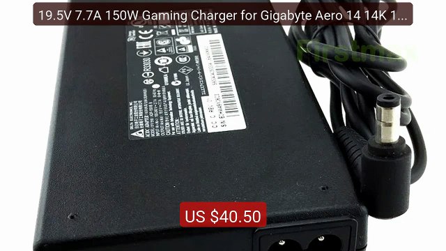 19.5V 7.7A 150W Gaming Charger for Gigabyte Aero 14 14K 15 ... Top Pick 2026 | Unbeatable Price!