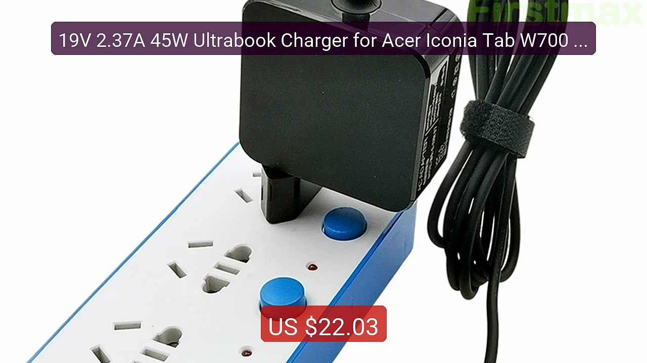 19V 2.37A 45W Ultrabook Charger for Acer Iconia Tab W700 W700... -- Amazing Value 2026 | Must Have!