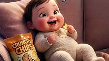 Kid eating chips