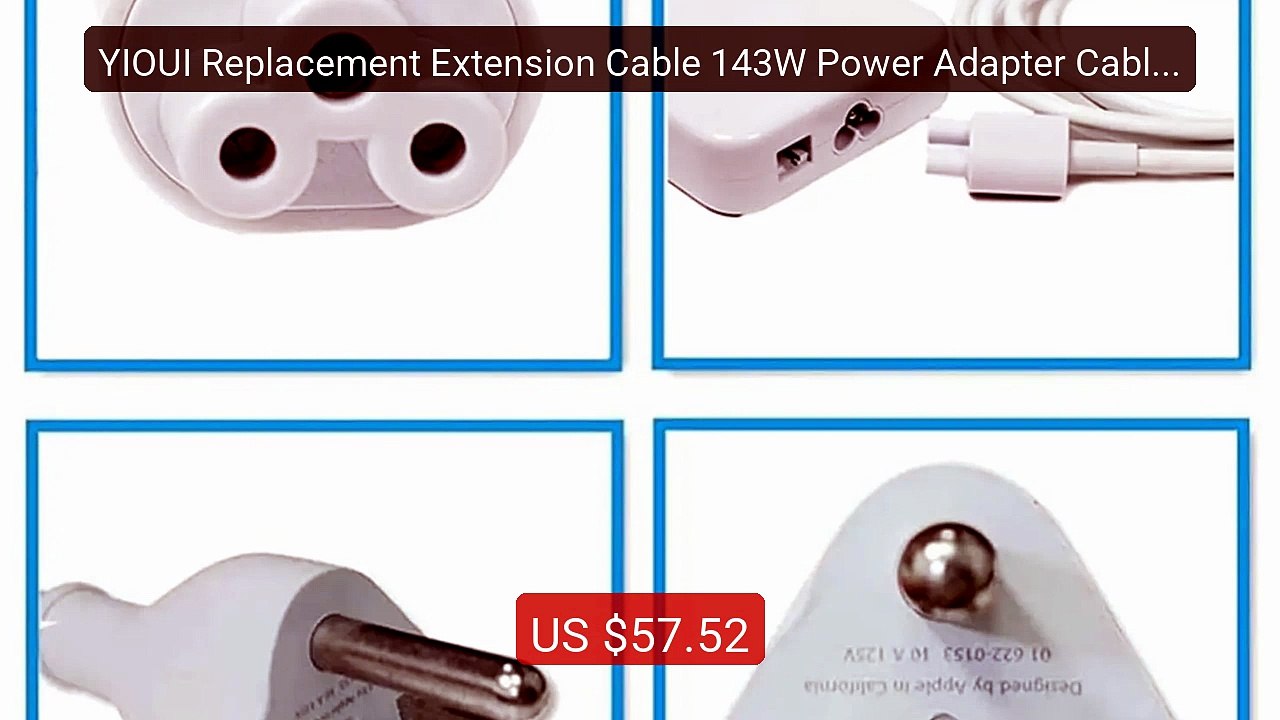 YIOUI Replacement Extension Cable 143W Power Adapter Cable for... -- Best Buy 2026 | Great Quality!