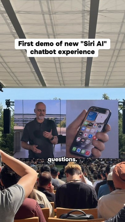 Apple Intelligence: A Sneak Peek at the Reinvented Siri