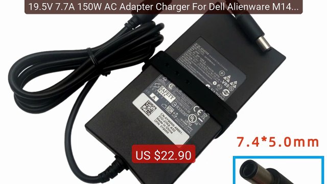 19.5V 7.7A 150W AC Adapter Charger For Dell Alienware M14X R2 P18G ... Top Rated 2026 | Buy Now!