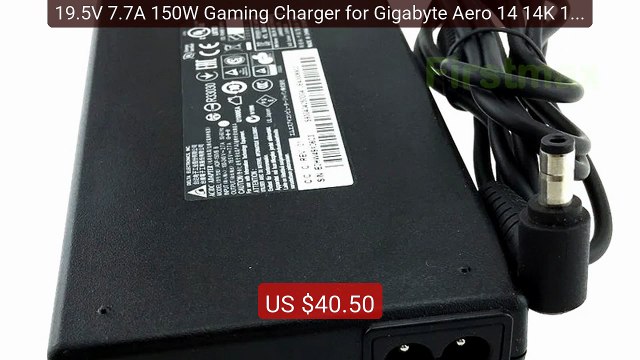 19.5V 7.7A 150W Gaming Charger for Gigabyte Aero 14 14K 15 15W 15W ... Top Rated 2026 | Buy Now!