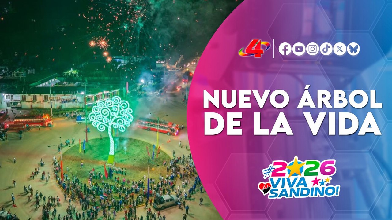 🇳🇮 47 Aniversario de La Rampla: Encienden Árbol de la Vida en honor a los Héroes y Mártires
