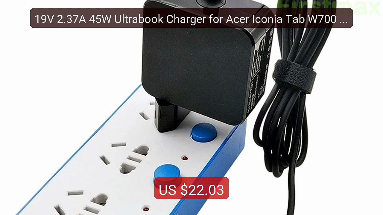 19V 2.37A 45W Ultrabook Charger for Acer Iconia Tab W700 W700P... -- Best Buy 2026 | Great Quality!