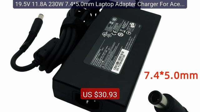 19.5V 11.8A 230W 7.4*5.0mm Laptop Adapter Charger For Acer Predator... Top Rated 2026 | Buy Now!