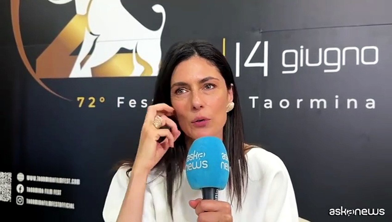 Taormina Film Festival, Anna Valle madrina: la Sicilia mi appartiene