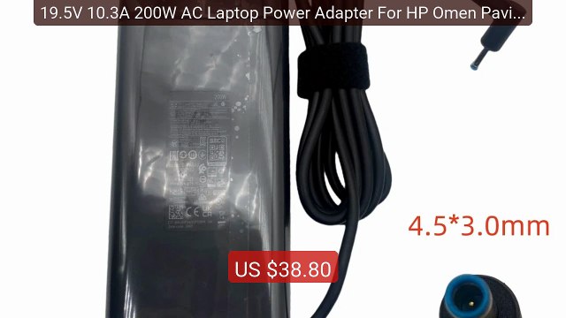 19.5V 10.3A 200W AC Laptop Power Adapter For HP Omen Pavilion Gami... Best Deal 2026 | Shop Now!