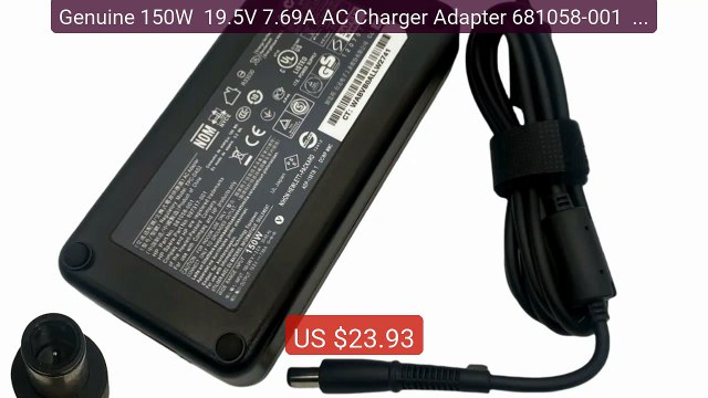 Genuine 150W 19.5V 7.69A AC Charger Adapter 681058-001 For H... Hot Deal 2026 | Limited Offer!