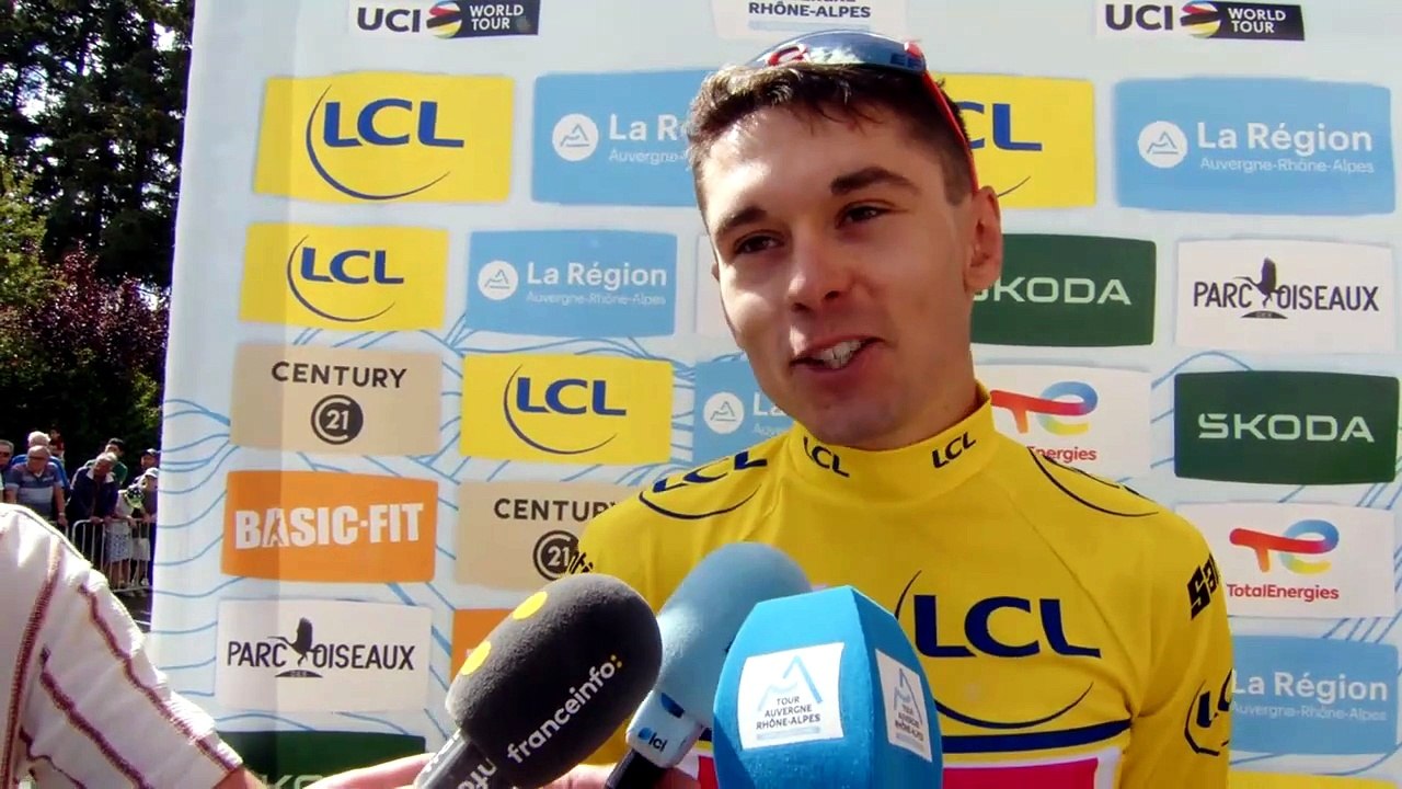 Tour Auvergne-Rhône-Alpes 2026 - La réaction d'Alex Baudin après la 4e étape