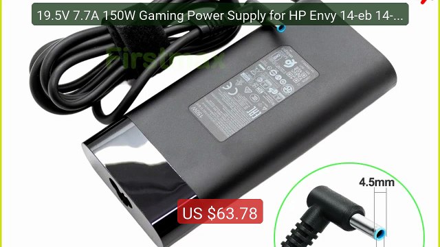 19.5V 7.7A 150W Gaming Power Supply for HP Envy 14-eb 14-eb0000 14... Best Deal 2026 | Shop Now!