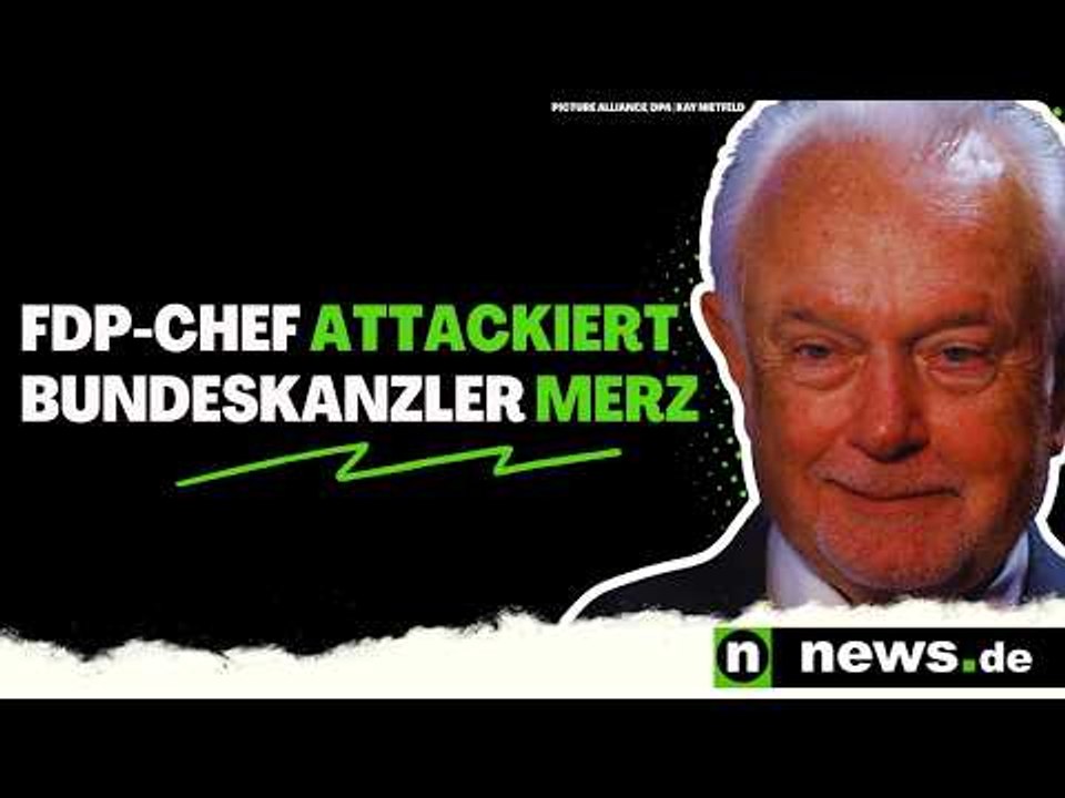 Wolfgang Kubicki: 'Weiß nicht, wie das Spiel funktioniert!' FDP-Chef attackiert Bundeskanzler Merz