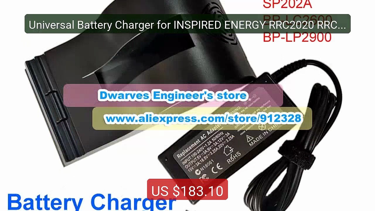 Universal Battery Charger for INSPIRED ENERGY RRC2020 RRC2020-... -- Hot Deal 2026 | Limited Offer!