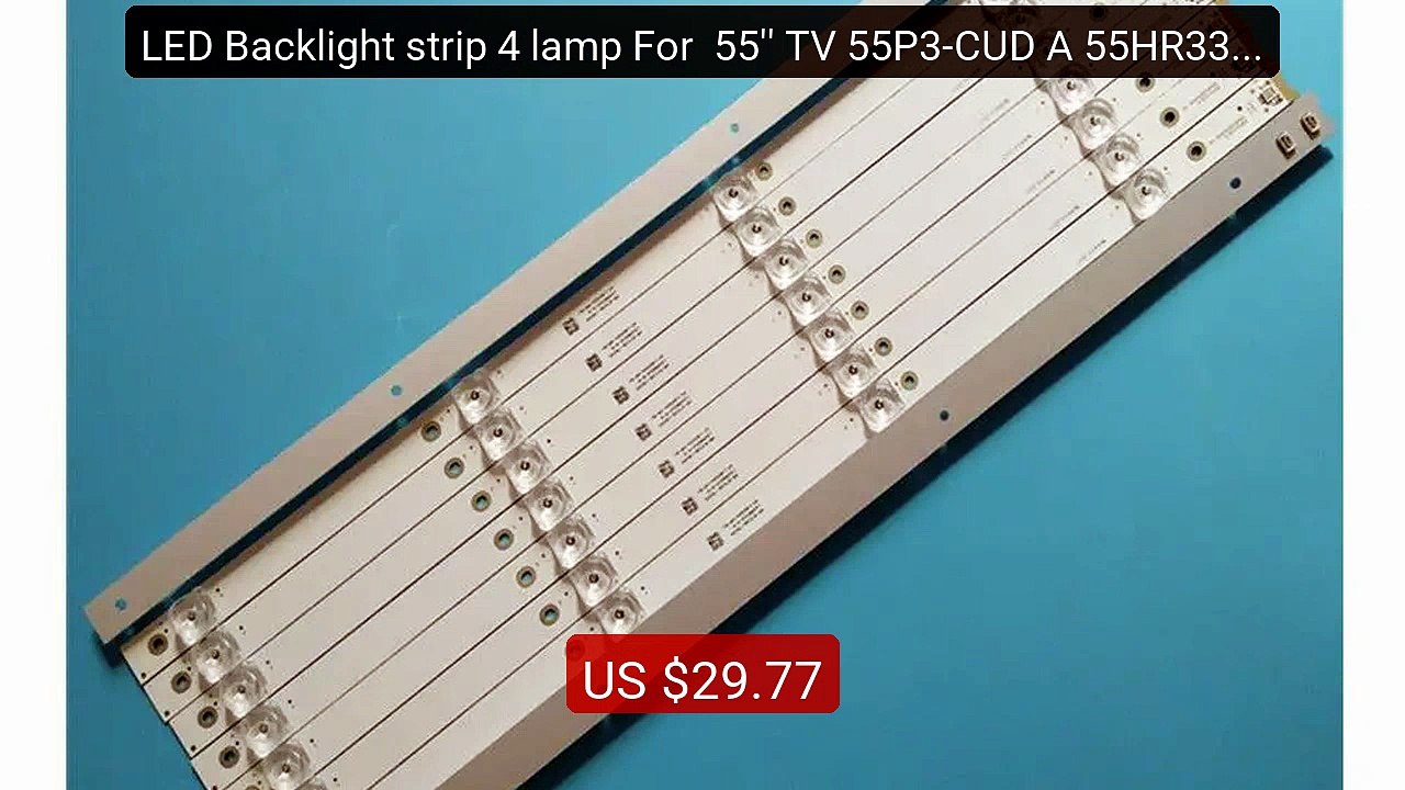 LED Backlight strip 4 lamp For  55'' TV 55P3-CUD A 55HR330M04A... -- Hot Deal 2026 | Limited Offer!