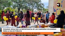 Resaltan la importancia de las campañas solidarias para la salud pública