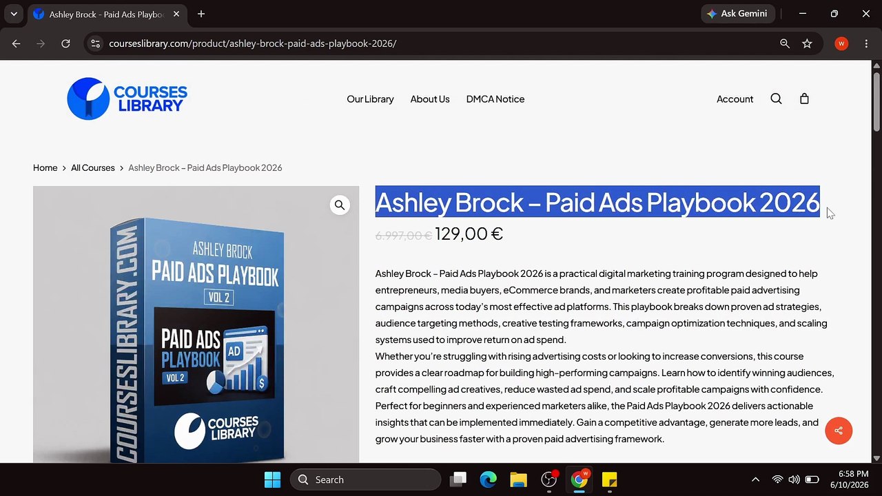 Paid Ads Playbook 2026 by – Ashley Brock
