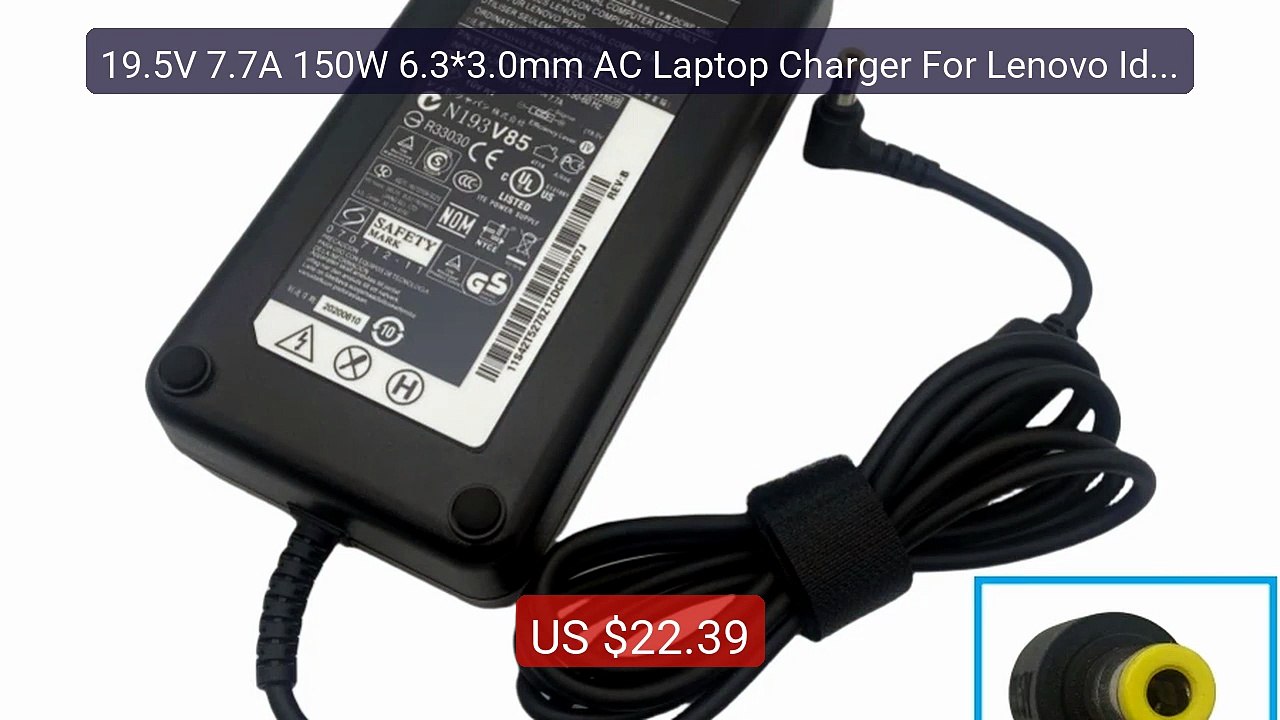 19.5V 7.7A 150W 6.3*3.0mm AC Laptop Charger For Lenovo IdeaCe... -- Amazing Value 2026 | Must Have!