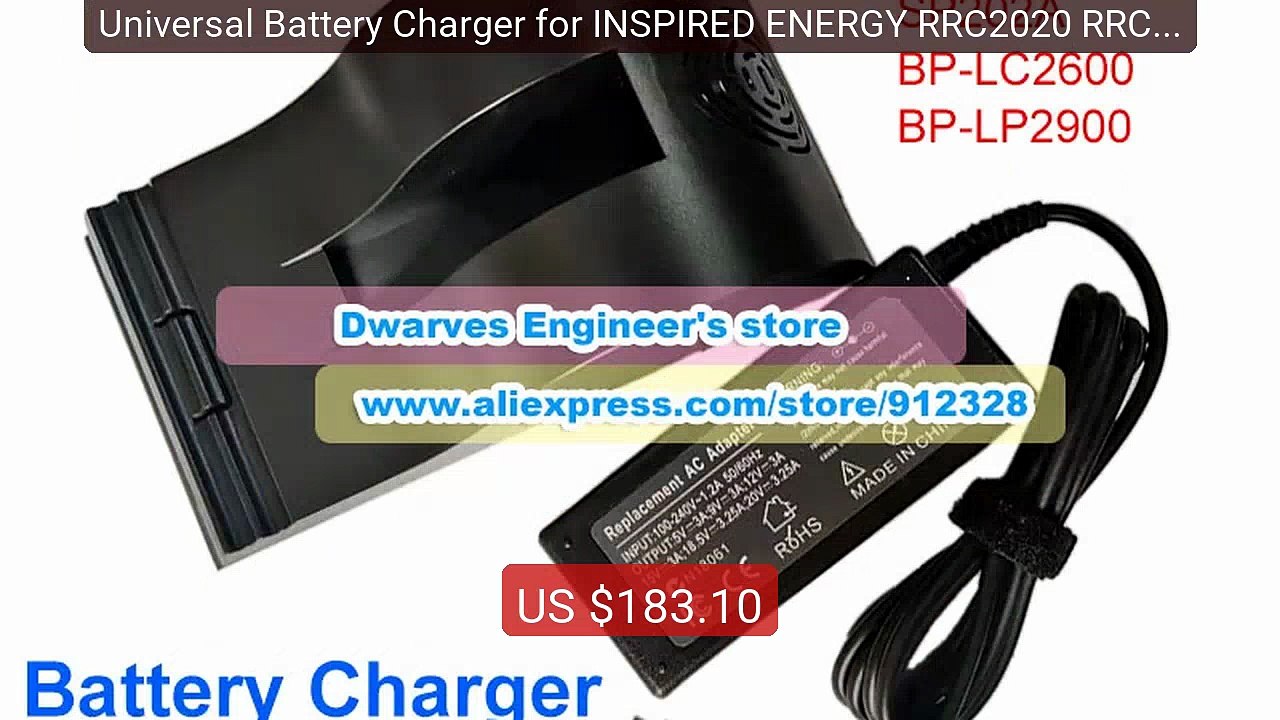 Universal Battery Charger for INSPIRED ENERGY RRC2020 RRC2020-L RRC... -- Top Rated 2026 | Buy Now!