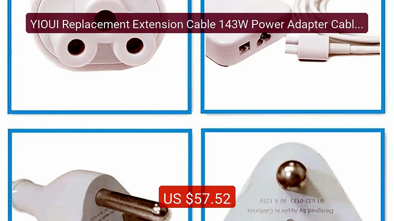 YIOUI Replacement Extension Cable 143W Power Adapter Cable for App... -- Best Deal 2026 | Shop Now!
