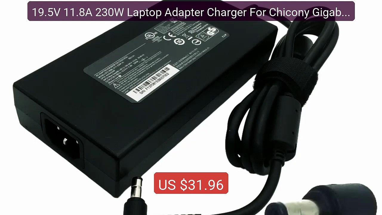 19.5V 11.8A 230W Laptop Adapter Charger For Chicony Gigabyte AERO 1... -- Top Rated 2026 | Buy Now!