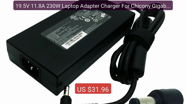19.5V 11.8A 230W Laptop Adapter Charger For Chicony Gigabyte AERO 1... Top Rated 2026 | Buy Now!