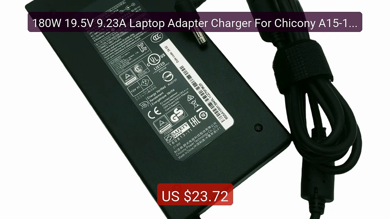180W 19.5V 9.23A Laptop Adapter Charger For Chicony A15-180... -- Top Pick 2026 | Unbeatable Price!