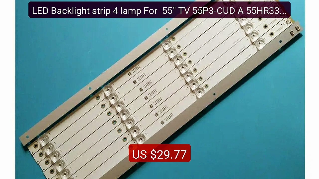 LED Backlight strip 4 lamp For  55'' TV 55P3-CUD A 55HR330M04A... -- Best Buy 2026 | Great Quality!