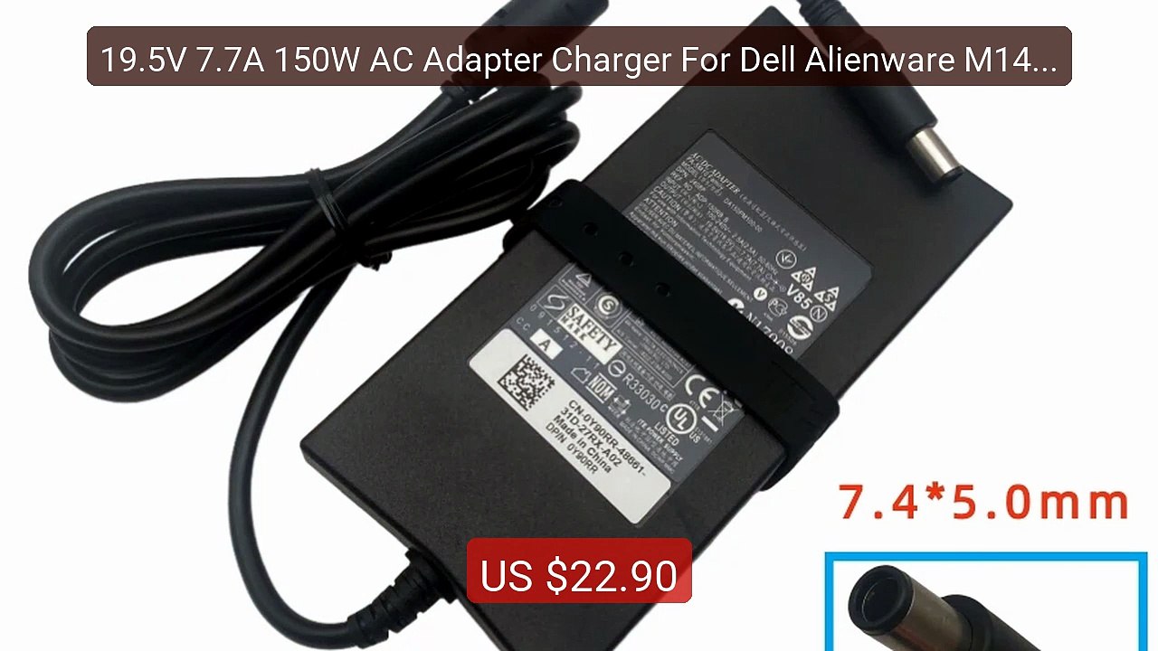 19.5V 7.7A 150W AC Adapter Charger For Dell Alienware M14X R2 ... -- Best Buy 2026 | Great Quality!