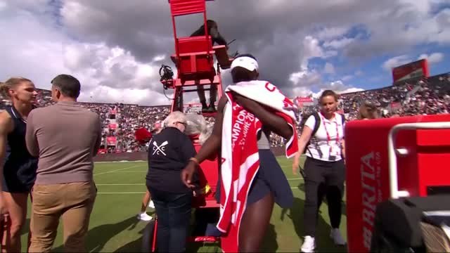 Queen's - Victoria Mboko abandonne en simple, sa participation au double avec Serena Williams menacée ?