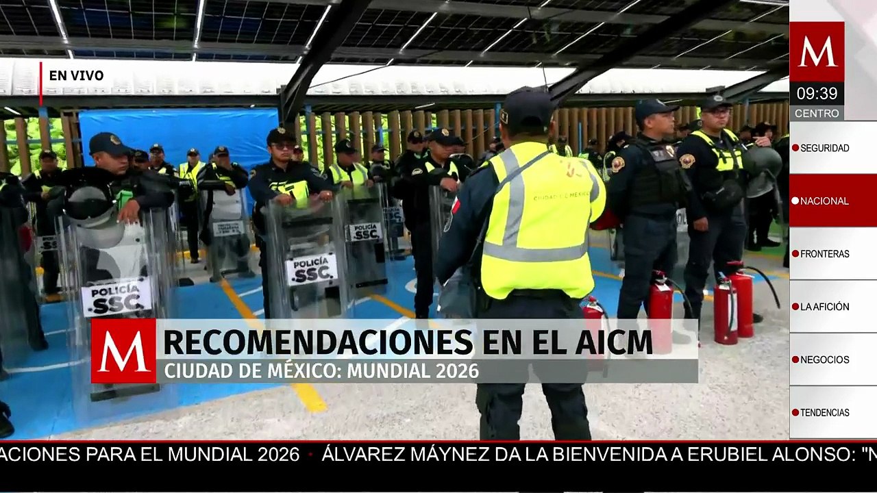 Refuerzan seguridad en el Aeropuerto de CdMx ante posibles manifestaciones de la CNTE