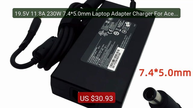 19.5V 11.8A 230W 7.4*5.0mm Laptop Adapter Charger For Acer Pr... Amazing Value 2026 | Must Have!
