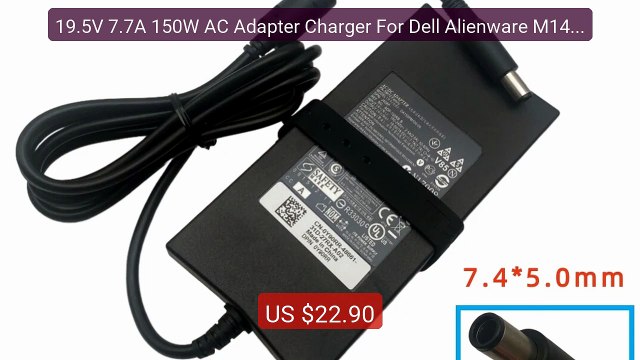 19.5V 7.7A 150W AC Adapter Charger For Dell Alienware M14X ... Top Pick 2026 | Unbeatable Price!