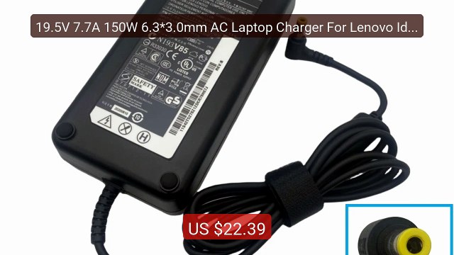 19.5V 7.7A 150W 6.3*3.0mm AC Laptop Charger For Lenovo Idea... Top Pick 2026 | Unbeatable Price!