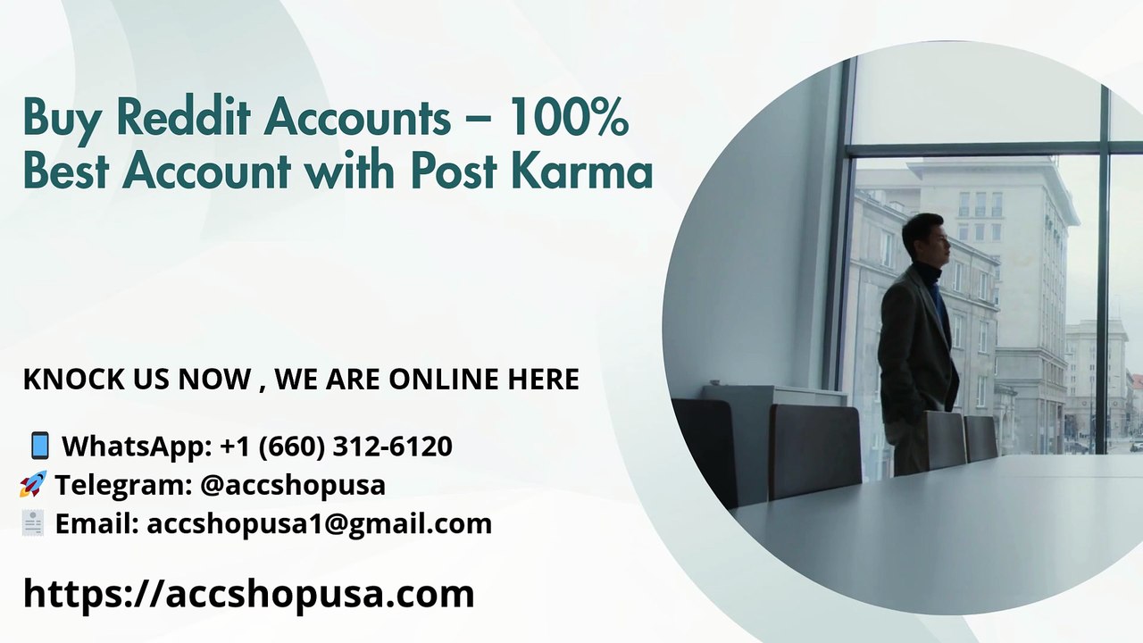 Buy Reddit Accounts - Aged, High-Karma & Instant Delivery