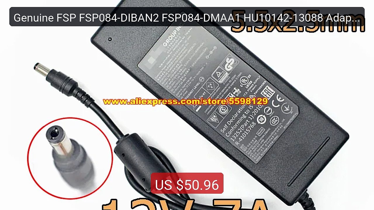 Genuine FSP FSP084-DIBAN2 FSP084-DMAA1 HU10142-13088 Adapter 12V 7A... -- Top Rated 2026 | Buy Now!