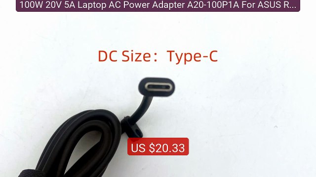 100W 20V 5A Laptop AC Power Adapter A20-100P1A For ASUS ROG Flow X1... Top Rated 2026 | Buy Now!