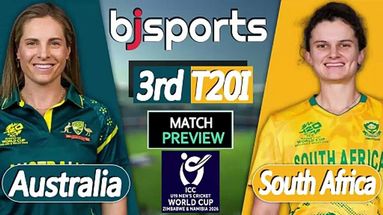 Women's T20 World Cup 2026 | Australia Women vs South Africa Women 3rd T20I Match Preview