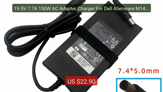 19.5V 7.7A 150W AC Adapter Charger For Dell Alienware M14X R2 P18G ... Top Rated 2026 | Buy Now!