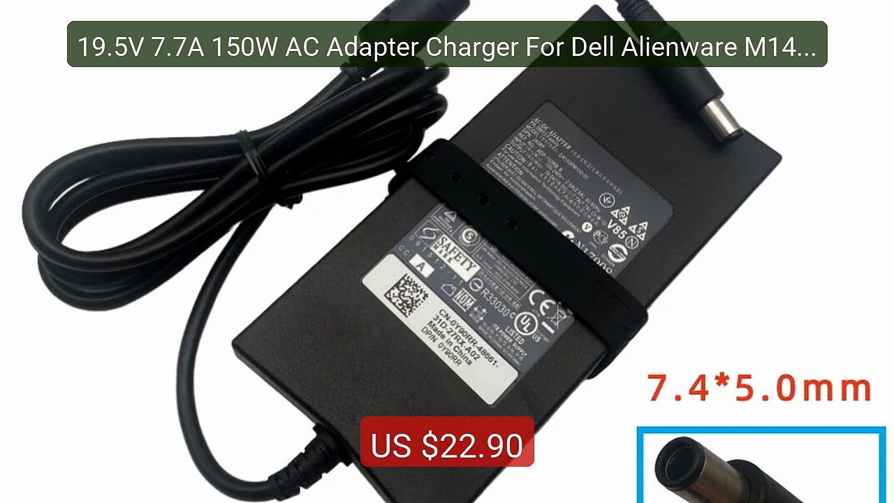 19.5V 7.7A 150W AC Adapter Charger For Dell Alienware M14X R2 P18G ... -- Top Rated 2026 | Buy Now!