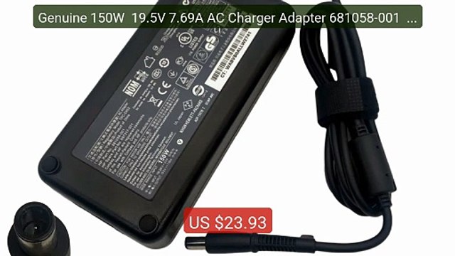 Genuine 150W 19.5V 7.69A AC Charger Adapter 681058-001 Fo... Top Pick 2026 | Unbeatable Price!