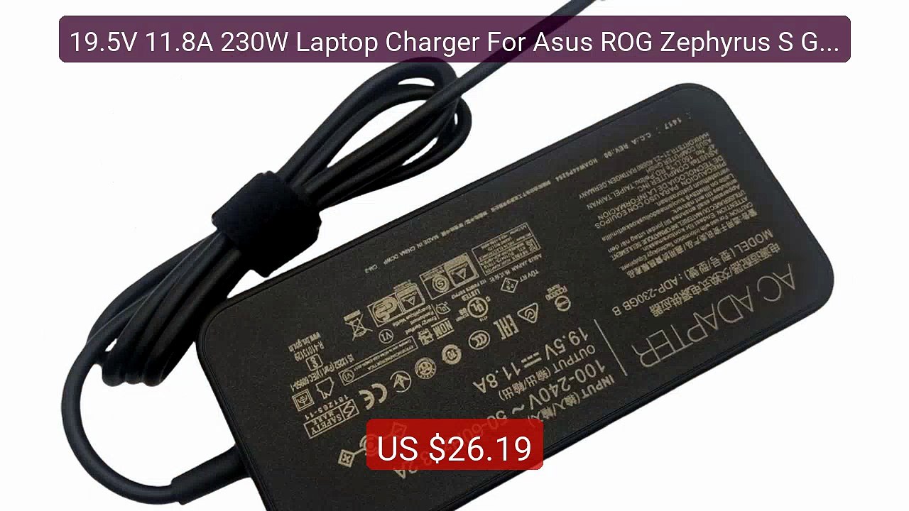 19.5V 11.8A 230W Laptop Charger For Asus ROG Zephyrus S GX701G... -- Hot Deal 2026 | Limited Offer!