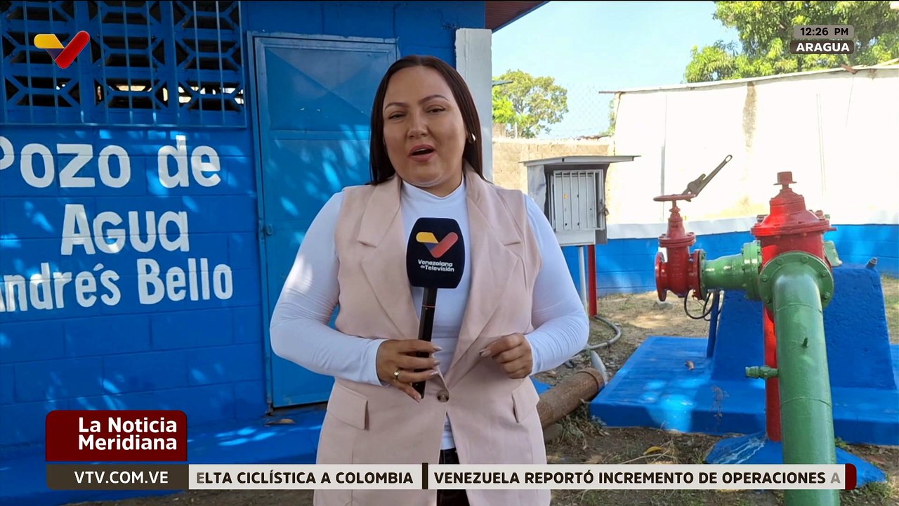 Inaugurarán pozo de agua potable que beneficiará más de 5 mil familias de la comunidad "Manuelita Sáenz"
