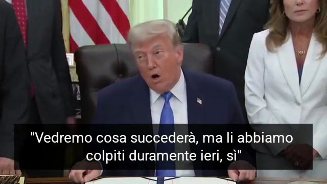 Trump annuncia nuovi attacchi contro l'Iran: Colpiremo duro