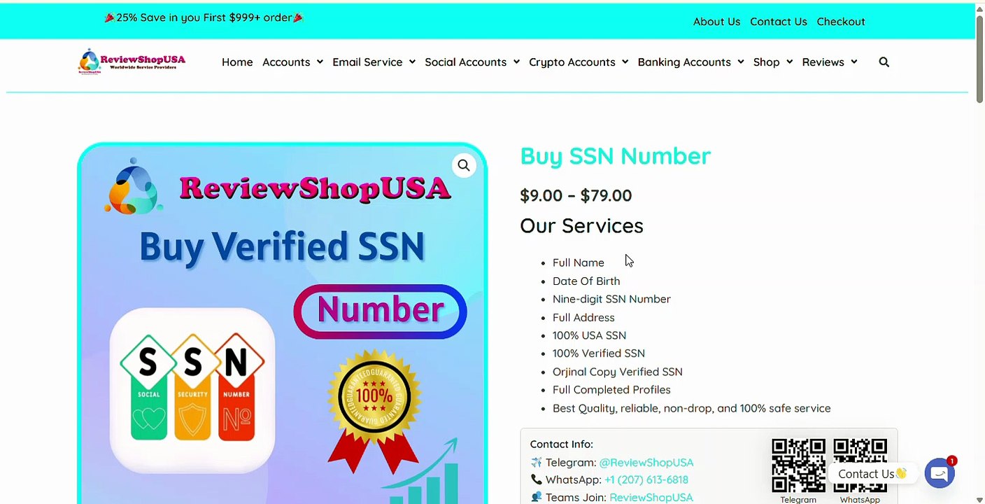 The 6 Top Ranked Sites to Buy SSN Number with SSN Cards